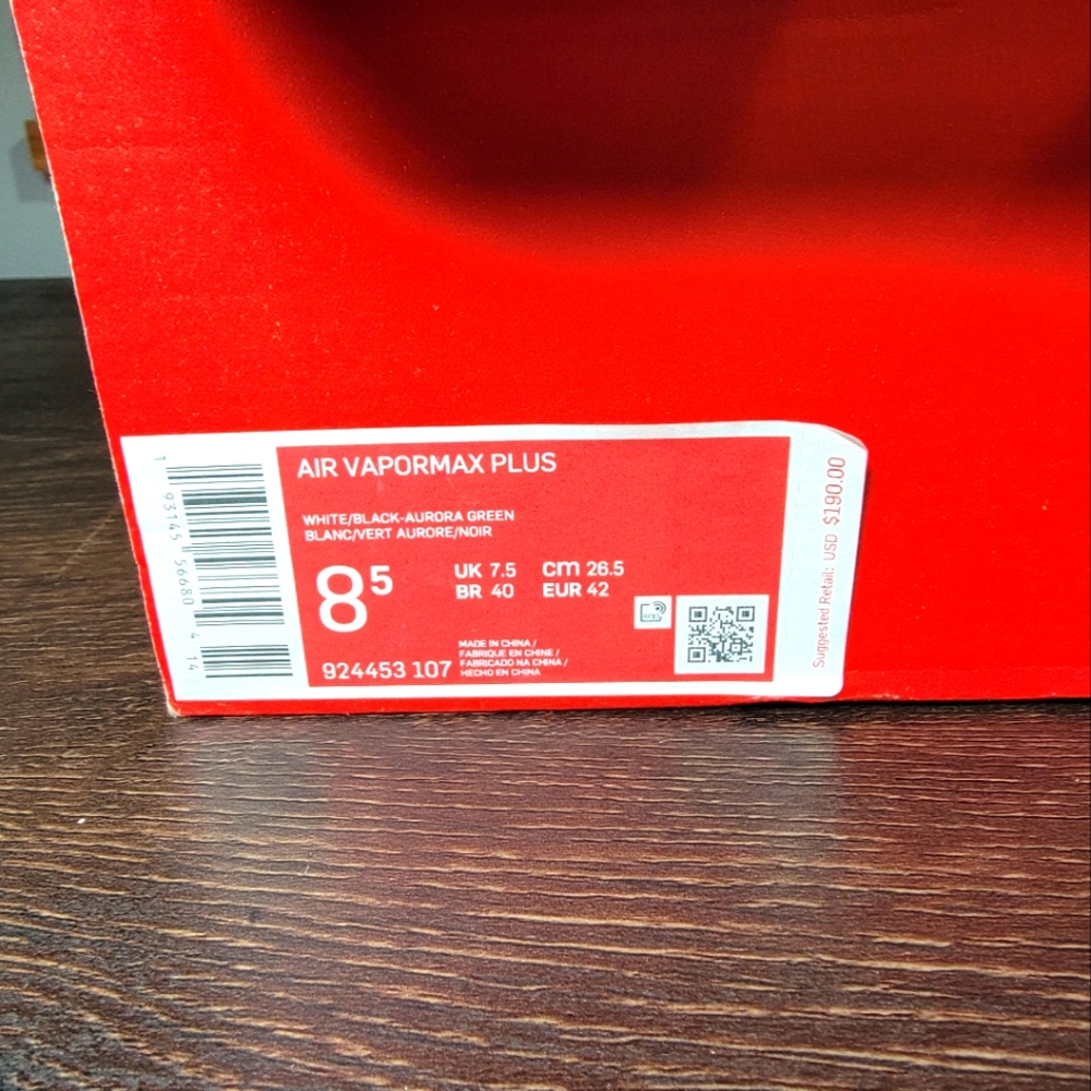 Nike Air VaporMax Plus Aurora Cosmic Clay Men's Size 8.5 - Picture 8 of 8